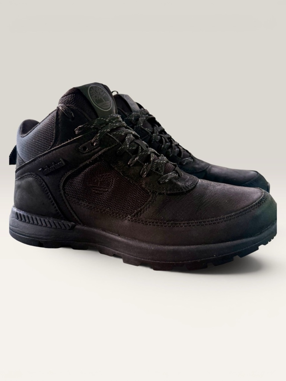 Timberland Woman’s  Black Leather Boots